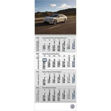 VW 4-Monatskalender 2024