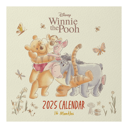 WINNIE THE POOH  Kalender 2025 - 30 x 60 cm